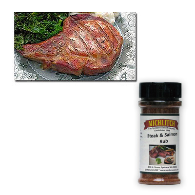 Dry Rub Steak & Salmon - Ground