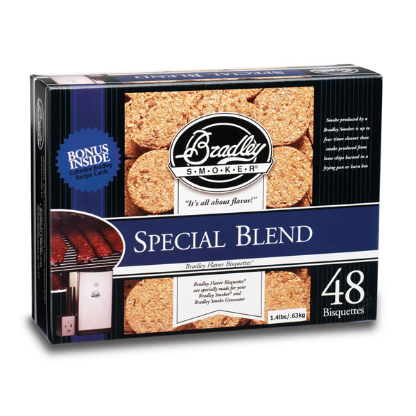 Bradley Special Blend Smoking Bisquettes 48