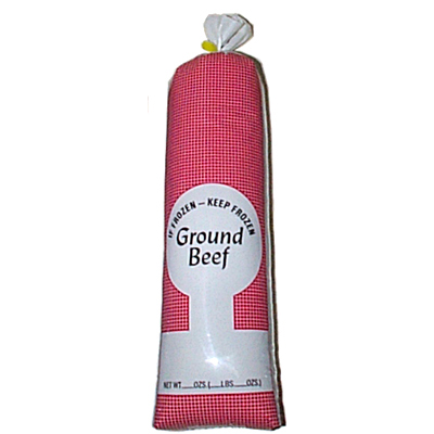 Meat Bags 1# Ground Beef - 25pk