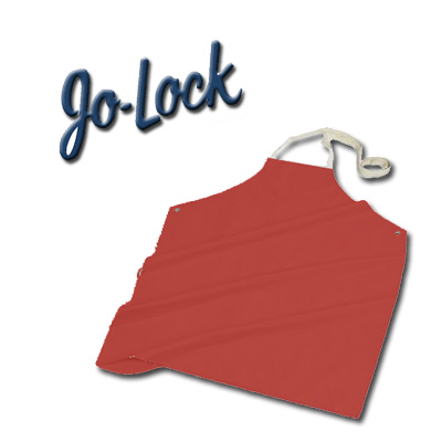 Apron Jo-Lock Vinyl Red