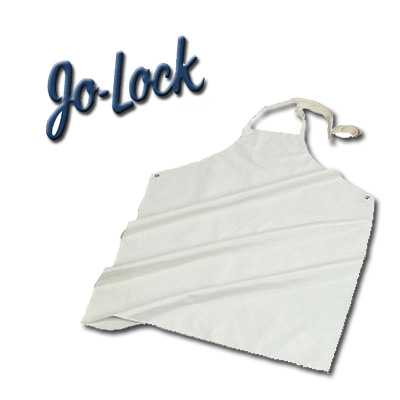 Apron Jo-Lock Vinyl White