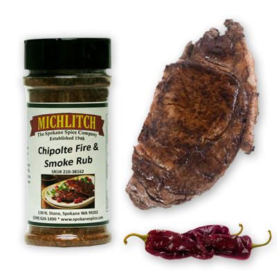 Dry Rub Chipotle Fire & Smoke BBQ - Ground