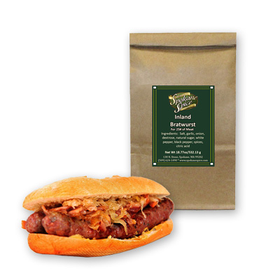 Bratwurst Inland NW Seasoning - Ground