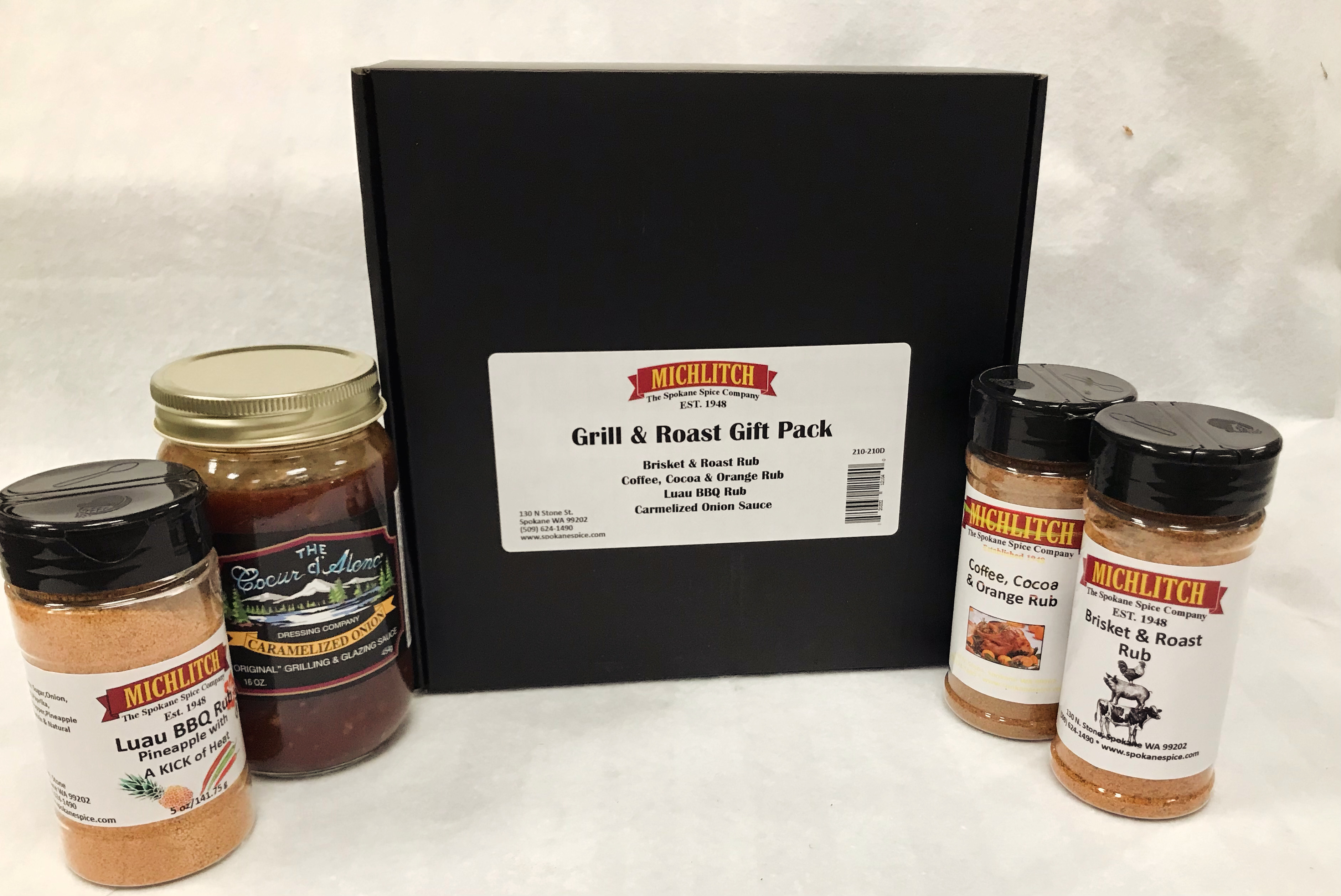 A Gift Box Of Grill & Roast Seasoning