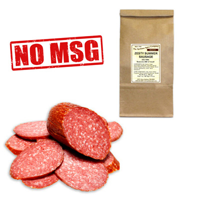 Zesty Summer Sausage No MSG - Ground