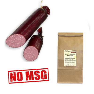 Zesty Summer Sausage No MSG - Ground