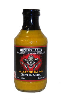 Sauce Desert Jack's Sweet Habanero Mustard