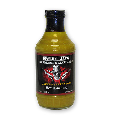 Sauce Desert Jack's Hot Habanero Mustard