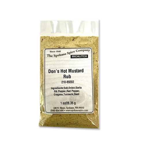 Don's Hot Mustard 1 oz Cello