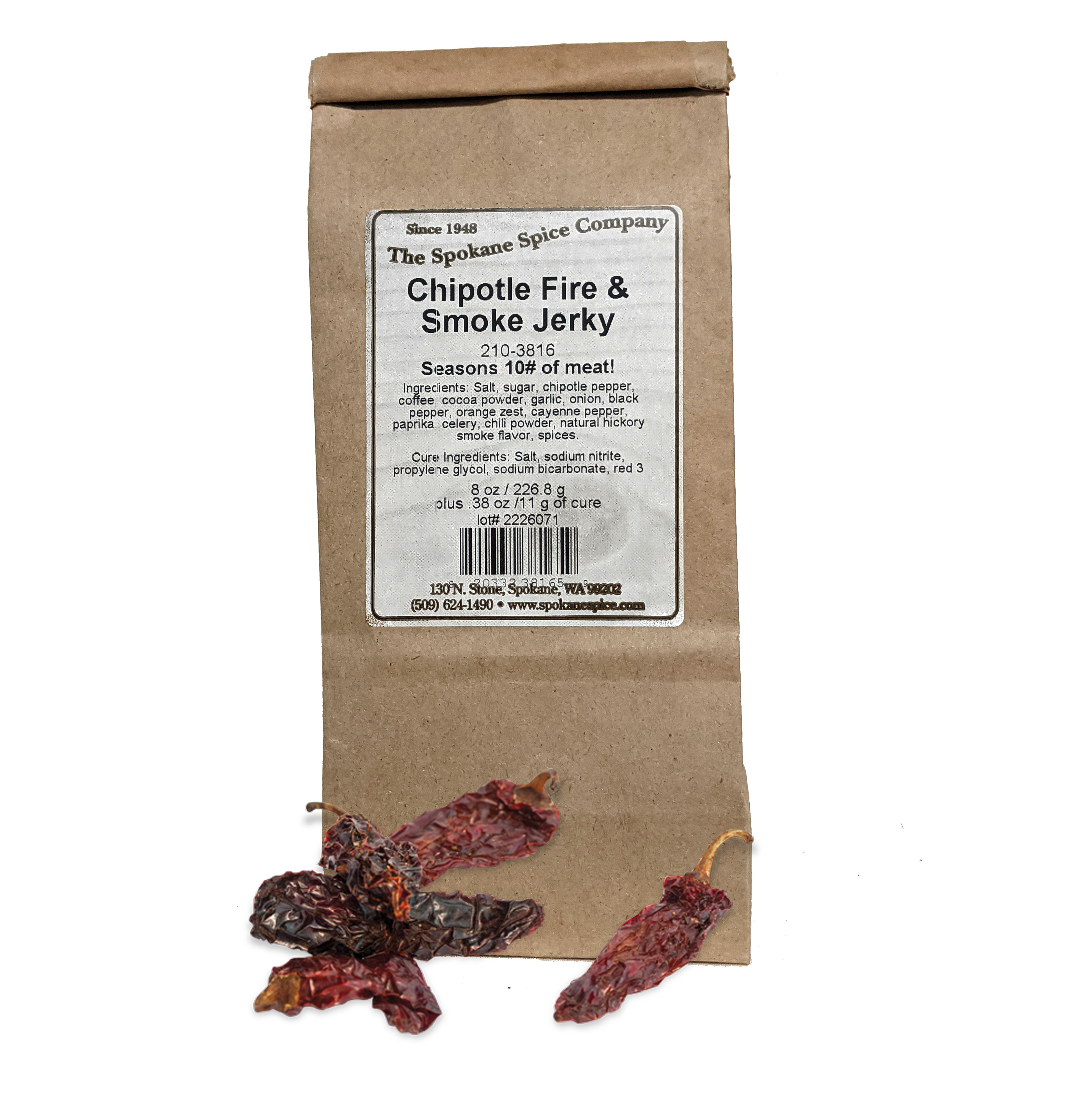 CHIPOTLE FIRE & SMOKE JERKY