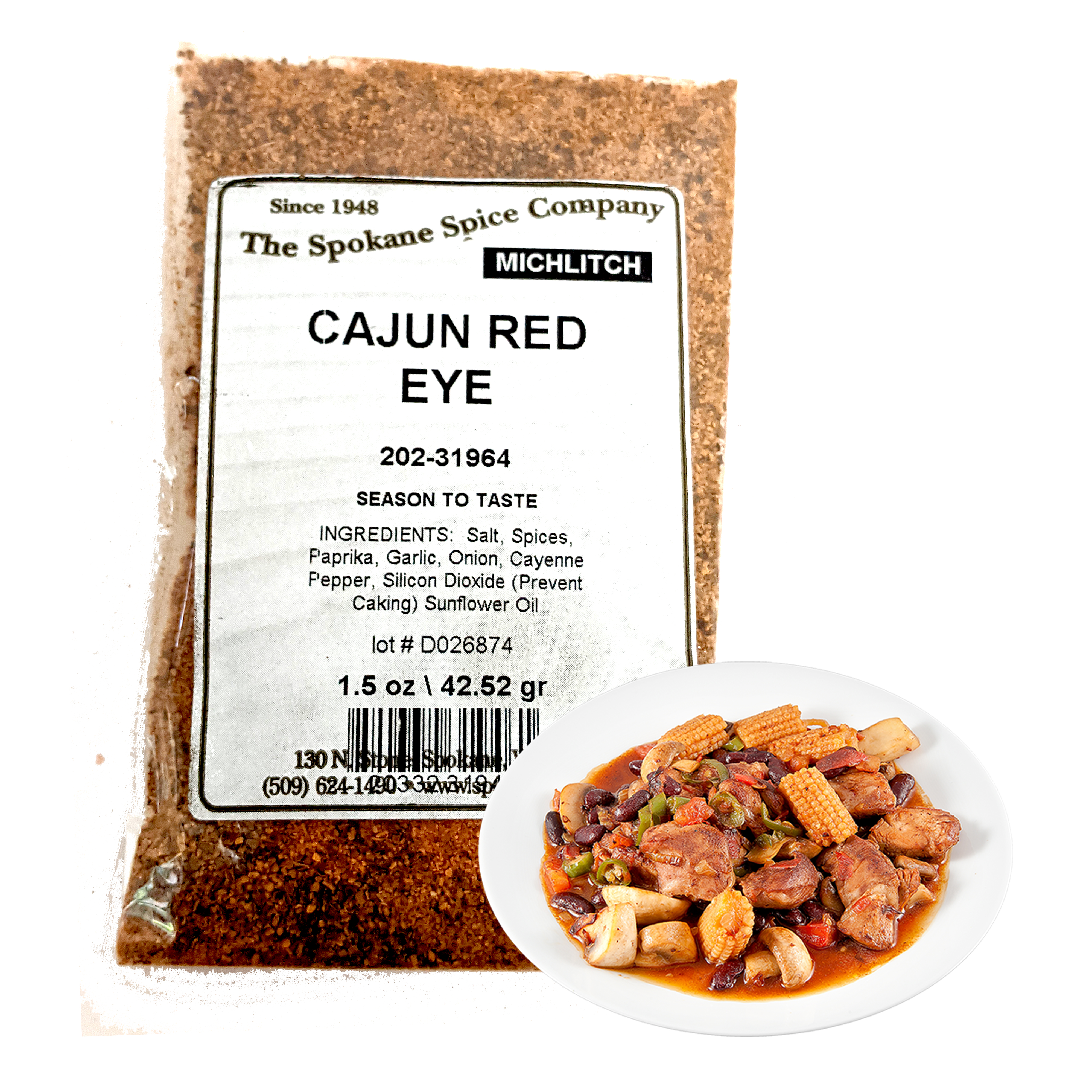 CAJUN RED EYE 1 OZ CELLO