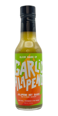 ELIXER GARLIC JALAPENO HOT SAUCE