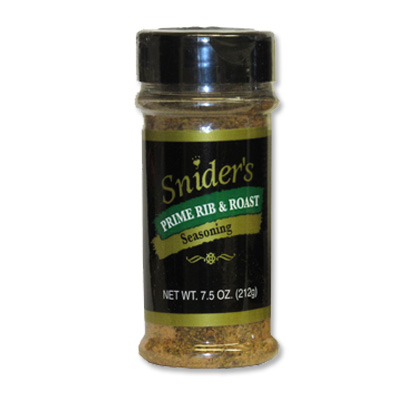 Snider's Prime Rib & Roast Seasoning 7.5oz Shaker